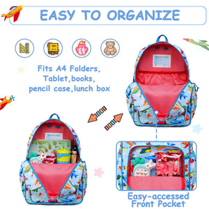 'Time-to-Fly!' Lightweight, Water-Resistant Kids Backpack